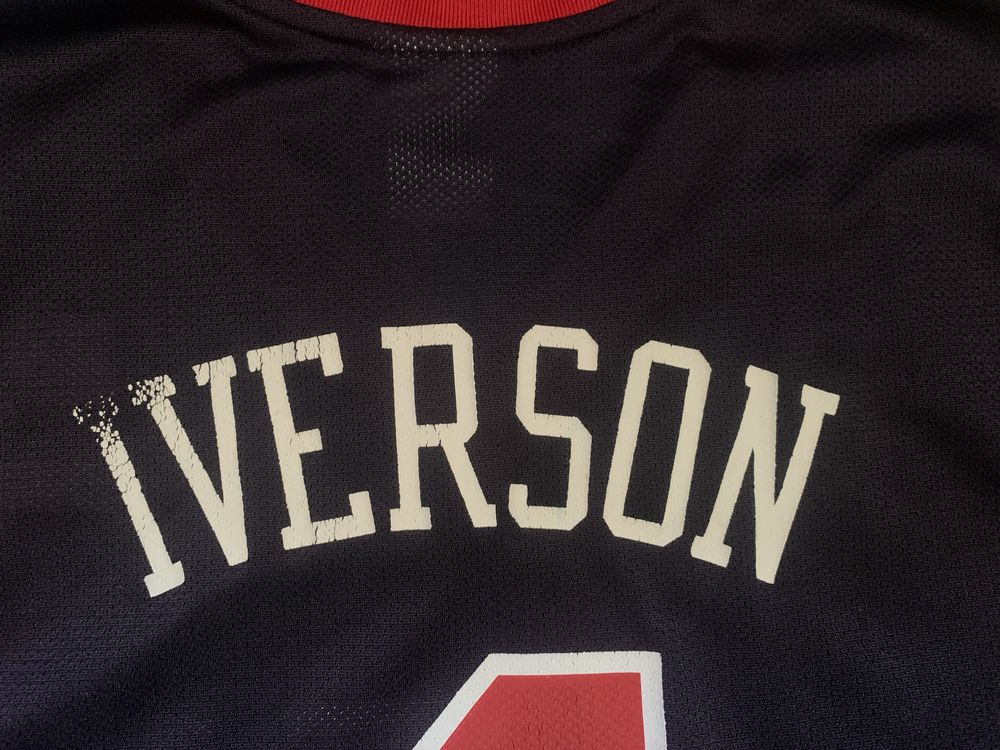 Баскетбольная майка Reebok Allen Iverson Team USA