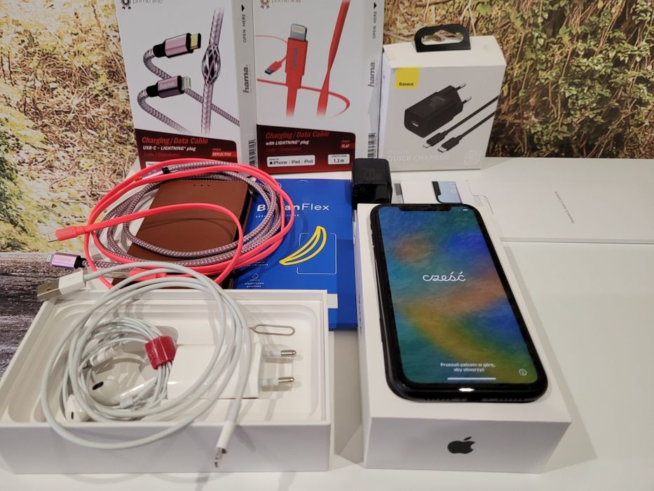 Iphone XR 128GB ,bateria-97%+zestaw akcesoriów z MFI