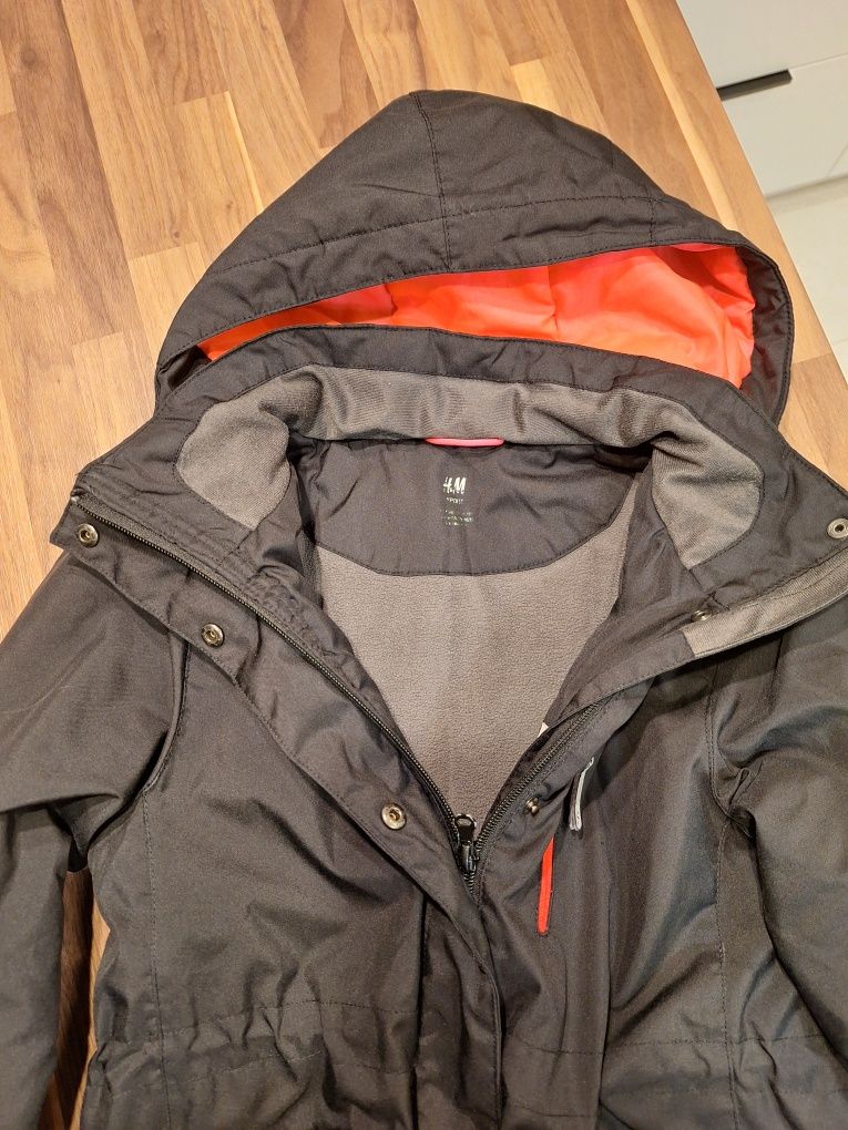 Kurtka zimowa, narciarska H&M sport rozm XS/146