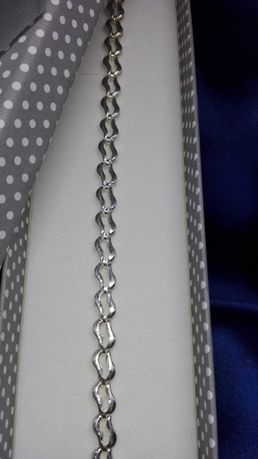 Srebrna bransoletka, srebro 925 długość 18 cm