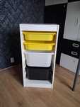 Ikea Trofast Rama Biała 46x30x94 cm