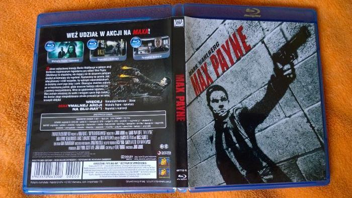 Max Payne i inne filmy Blu Ray