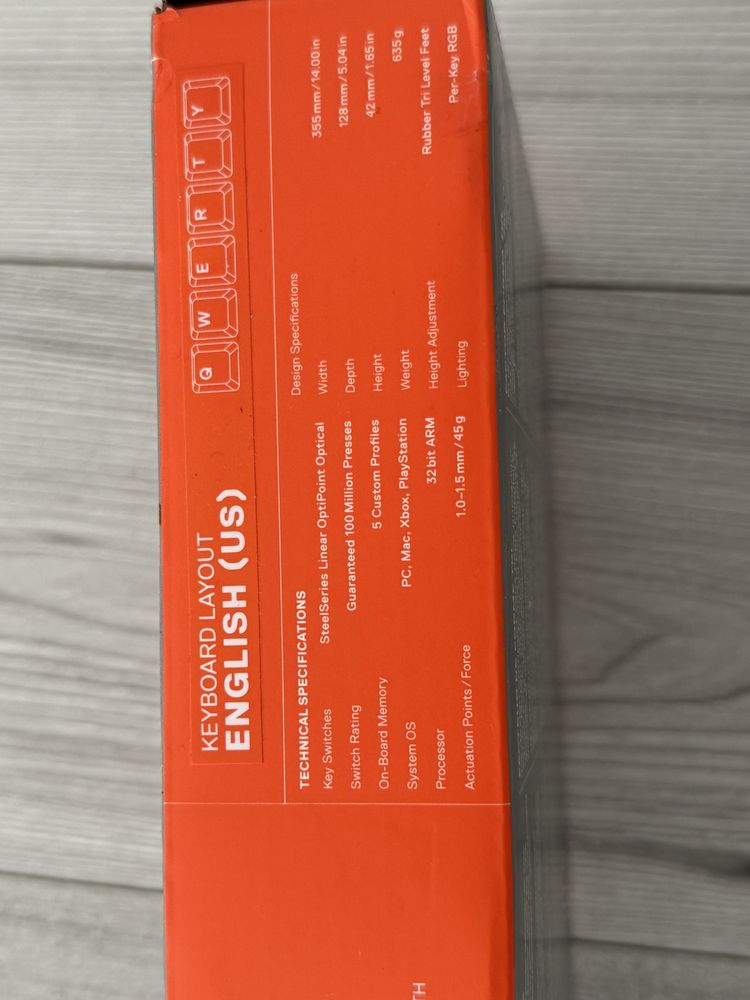 Klawiatura mechaniczna SteelSeries TKL 9 - GAMINGOWA