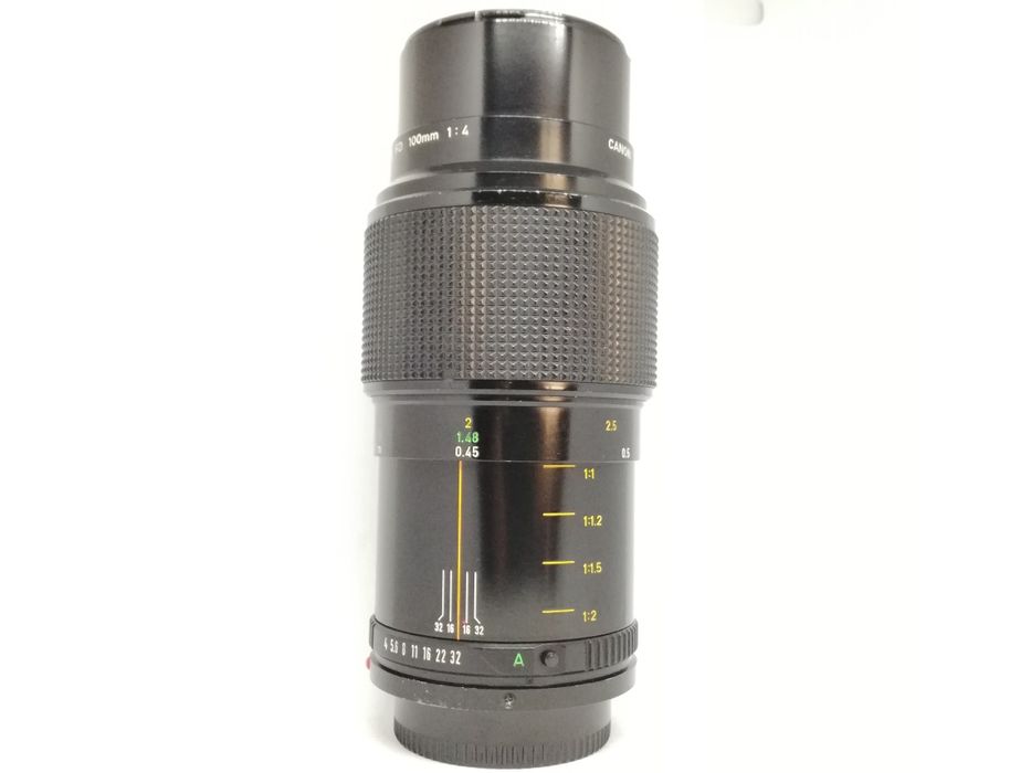 Canon FDn 100mm 4.0 Macro 1:1