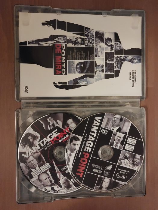 DVD " Ponto de Mira " Steel Case - Ed. Especial 2 Discos (Como Novo)