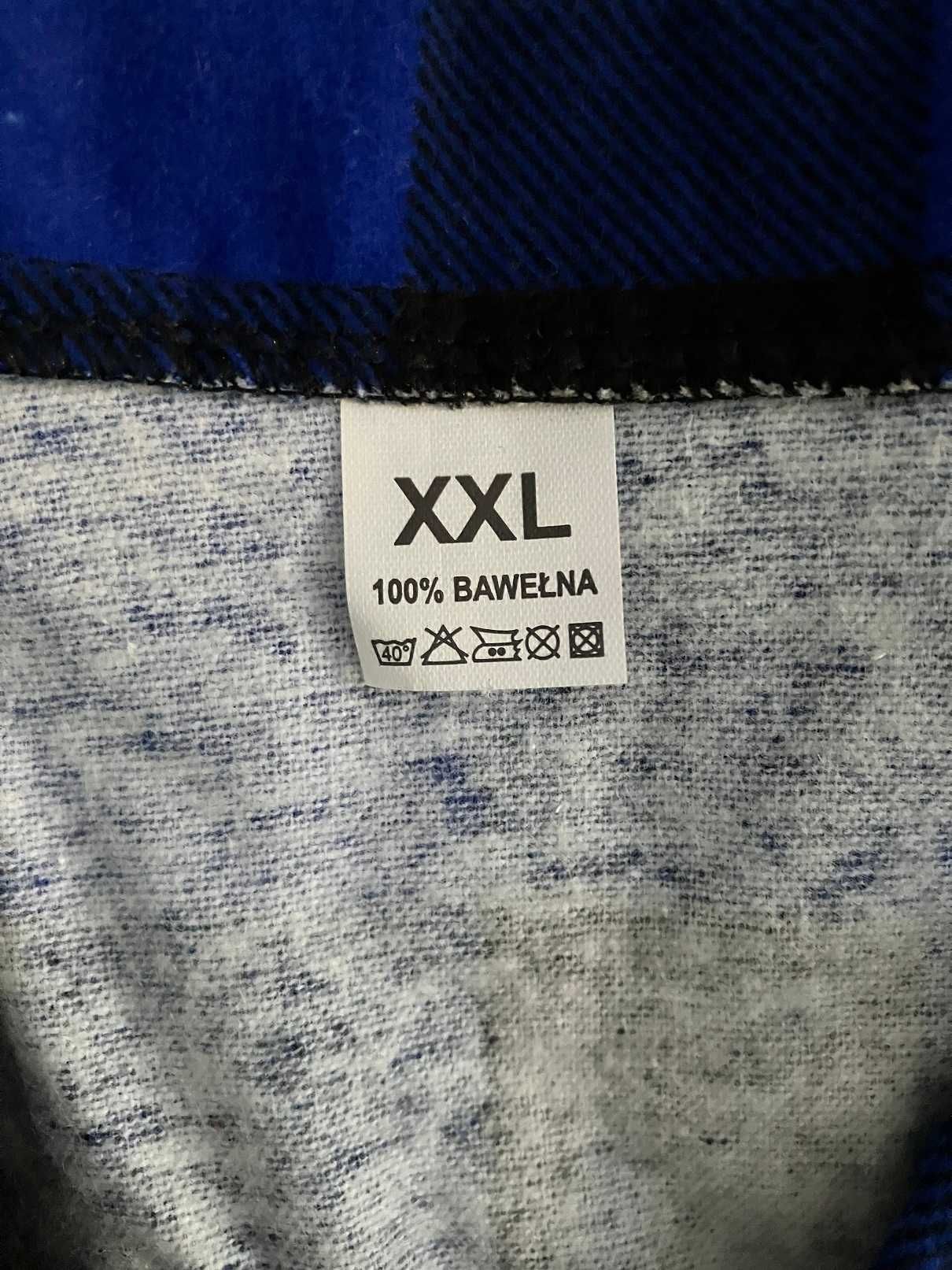 Flanelowa koszula w kratę r. 44/42 (XXL/XL)