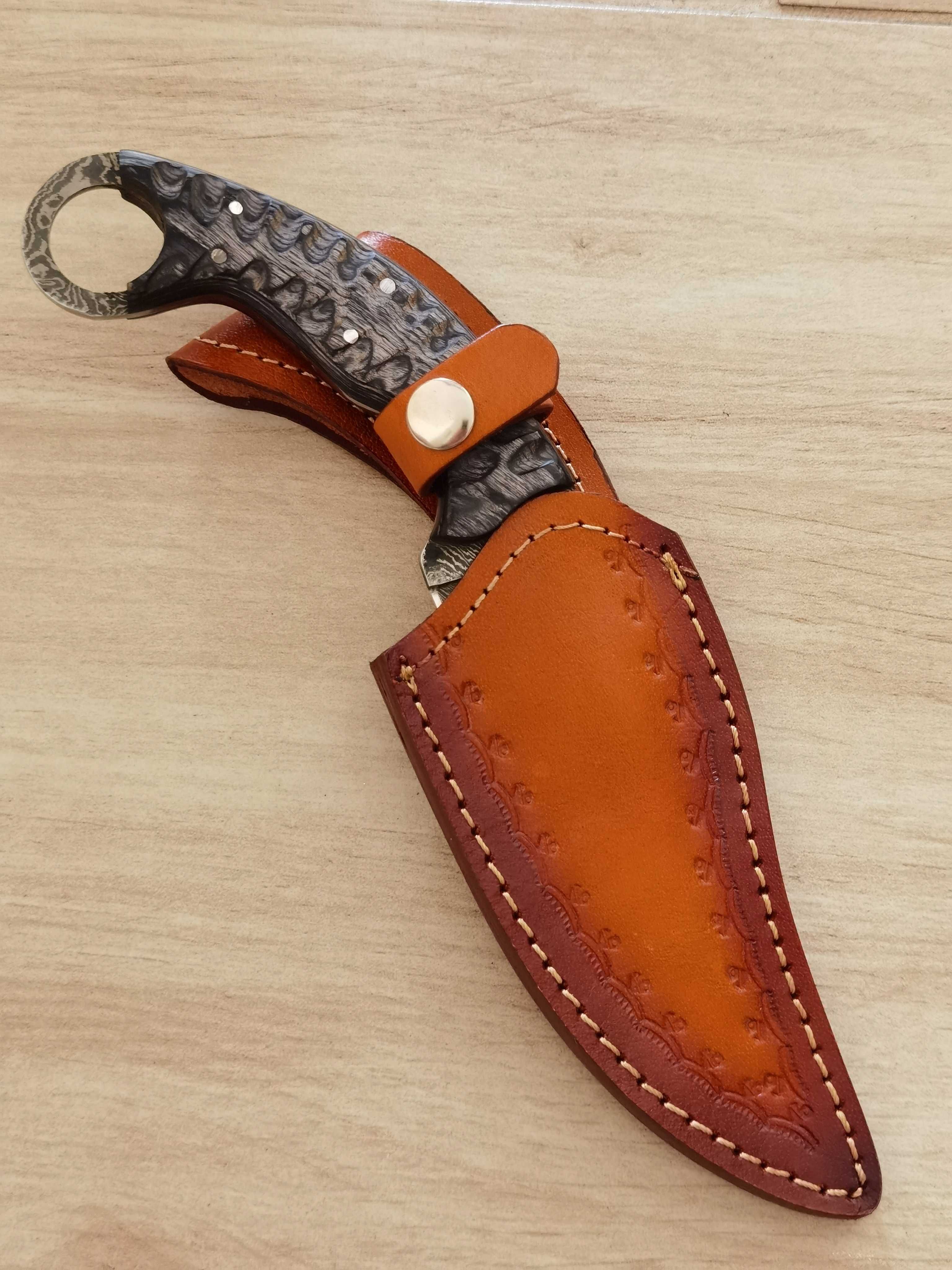 Nóż Damast Karambit 20/HRC 58/27CM