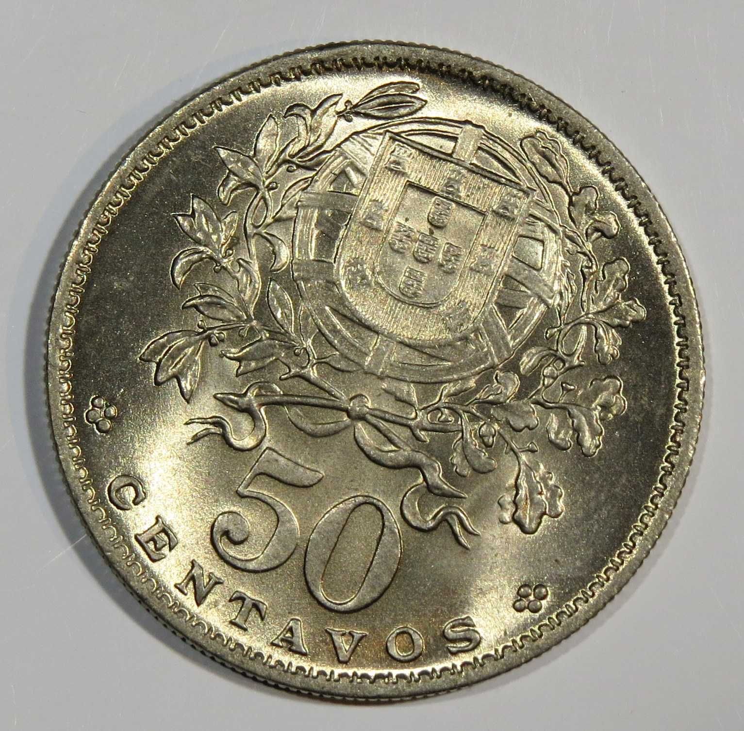 REPUBLICA PORTUGUESA - 50 Centavos 1967 - Soberba
