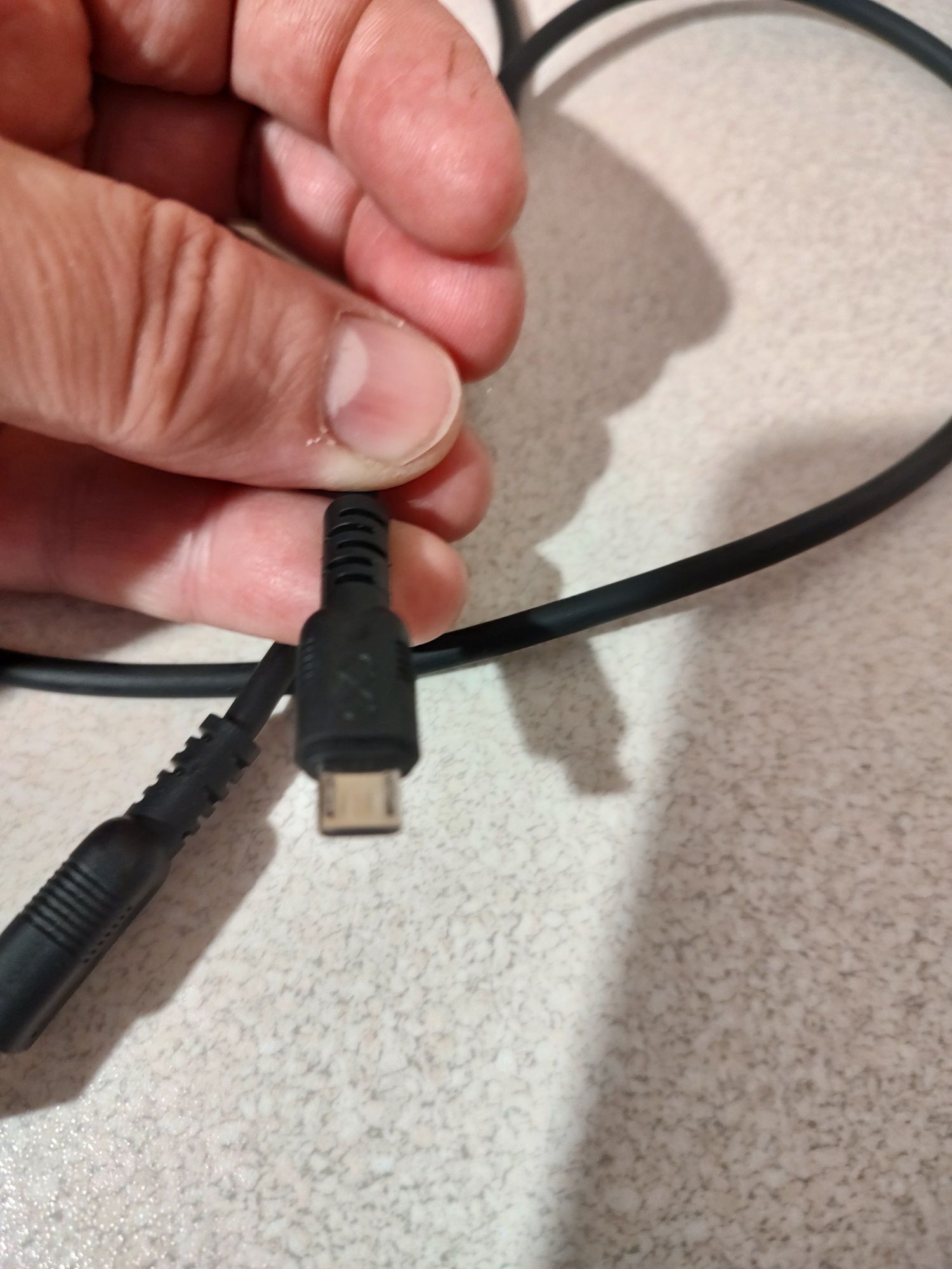 Kabel do ładowania telefonu USB i mikro usb typ b