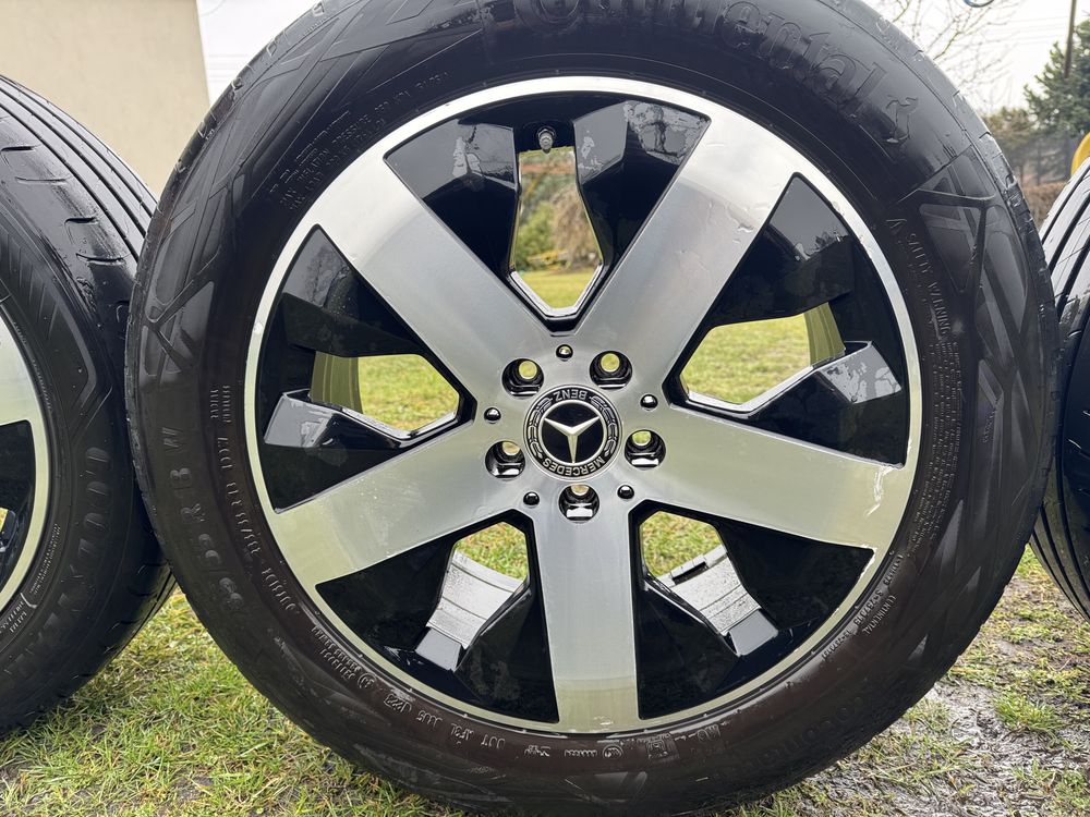 Felgi aluminiowe 18 mercedes C E B GLB GLA GLC 5x112 czujniki 235/55/1