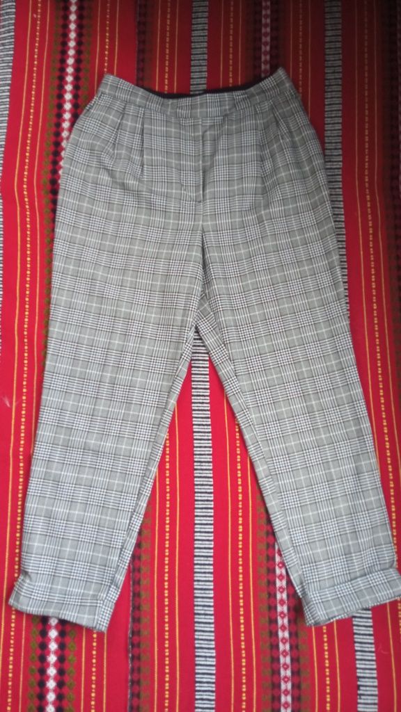 Spodnie - rybaczki ZARA Basic - S