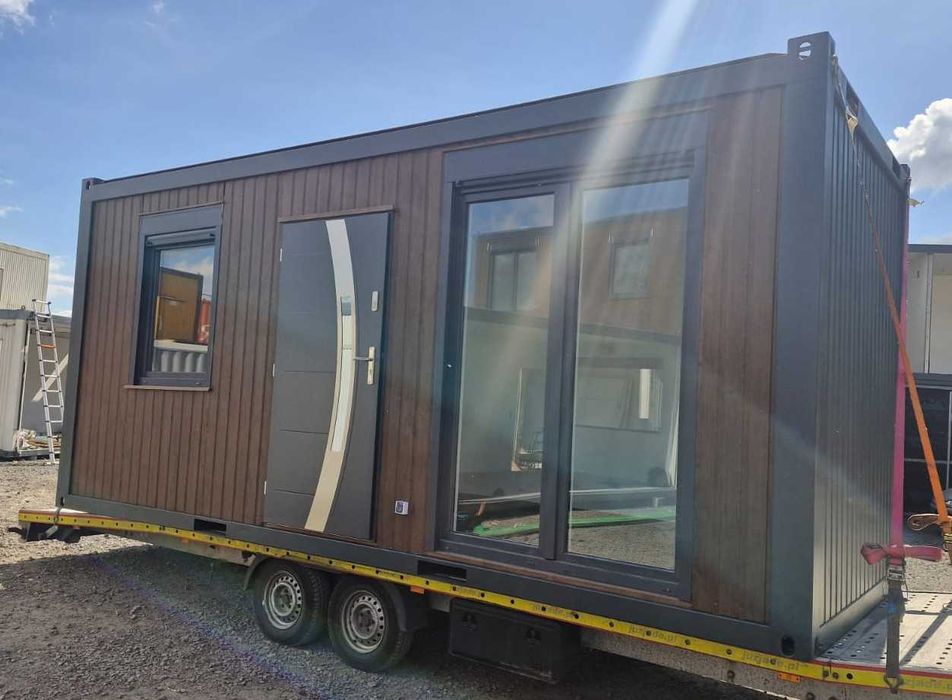 Kontener usługowy biurowy mieszkalny socjalny 16,15 m2 6x3m