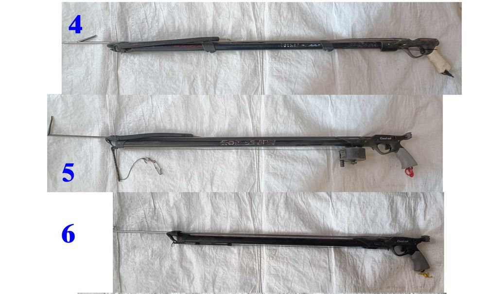 Armas/ Espingardas de caça submarina