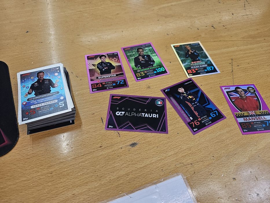 Vendo Carta Rara Topps Albon Gladiator e mais lote