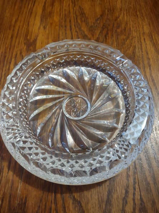 Popielniczka kryształowa