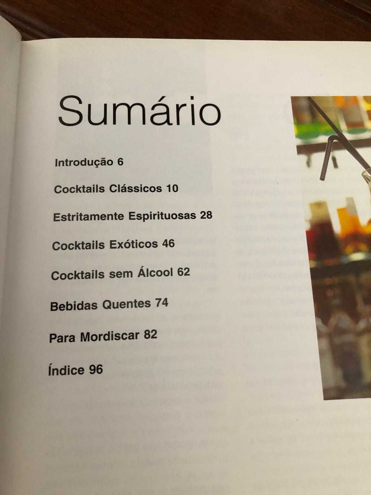 Cocktails, circulo de leitores, como novo.