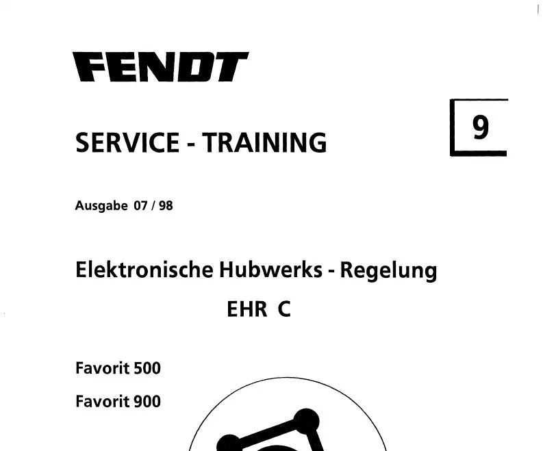 Fendt 509 do 515 instrukcja napraw