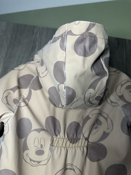 Демісезонний водонепронекний дитячий комбінезон Мікі sinsay 68/74