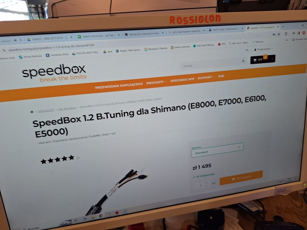 Speed Box do rowerowych silników Shimano