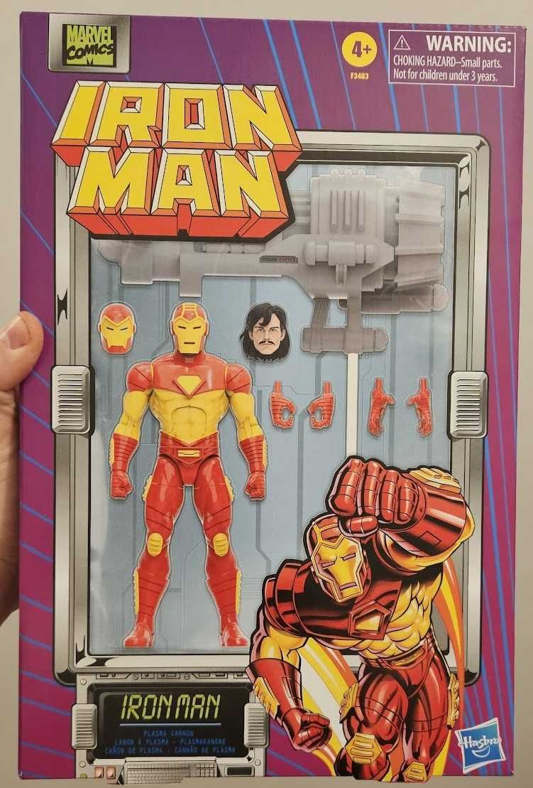 Modular Iron Man figurka Marvel Legends Retro hasbro avengers capcom