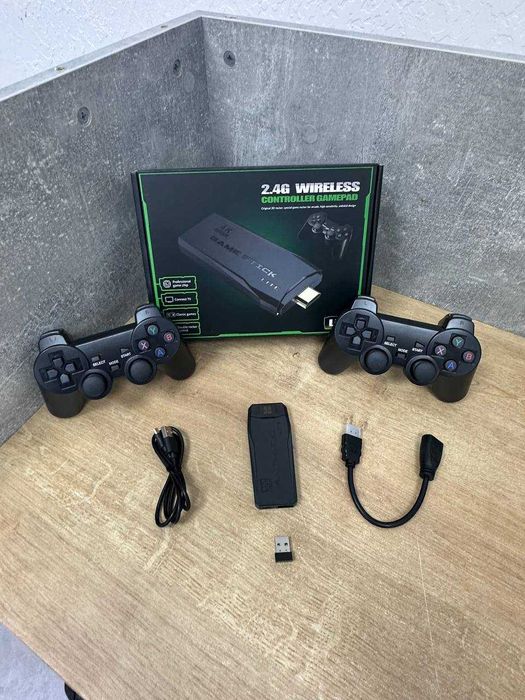 Портативна ігрова КОНСОЛЬ + 2 ДЖОЙСТИКА. Приставка на 10000 ігор!