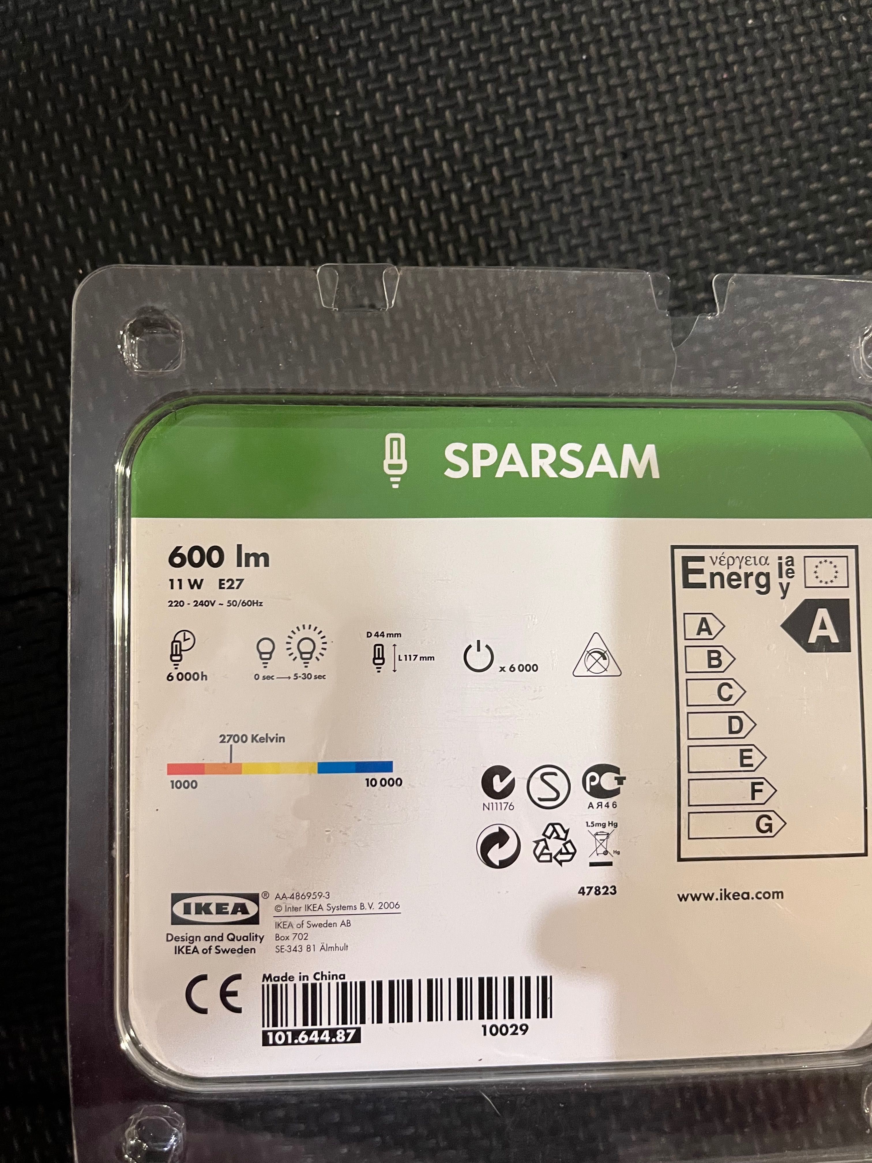 Żarówka Ikea 11W E27 SPARSAM