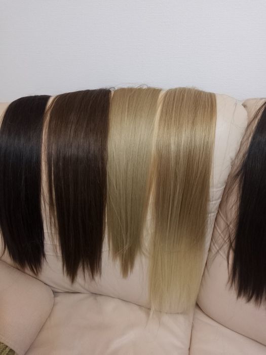 Волосся бio для нарощування ,якісні,різні варіанти