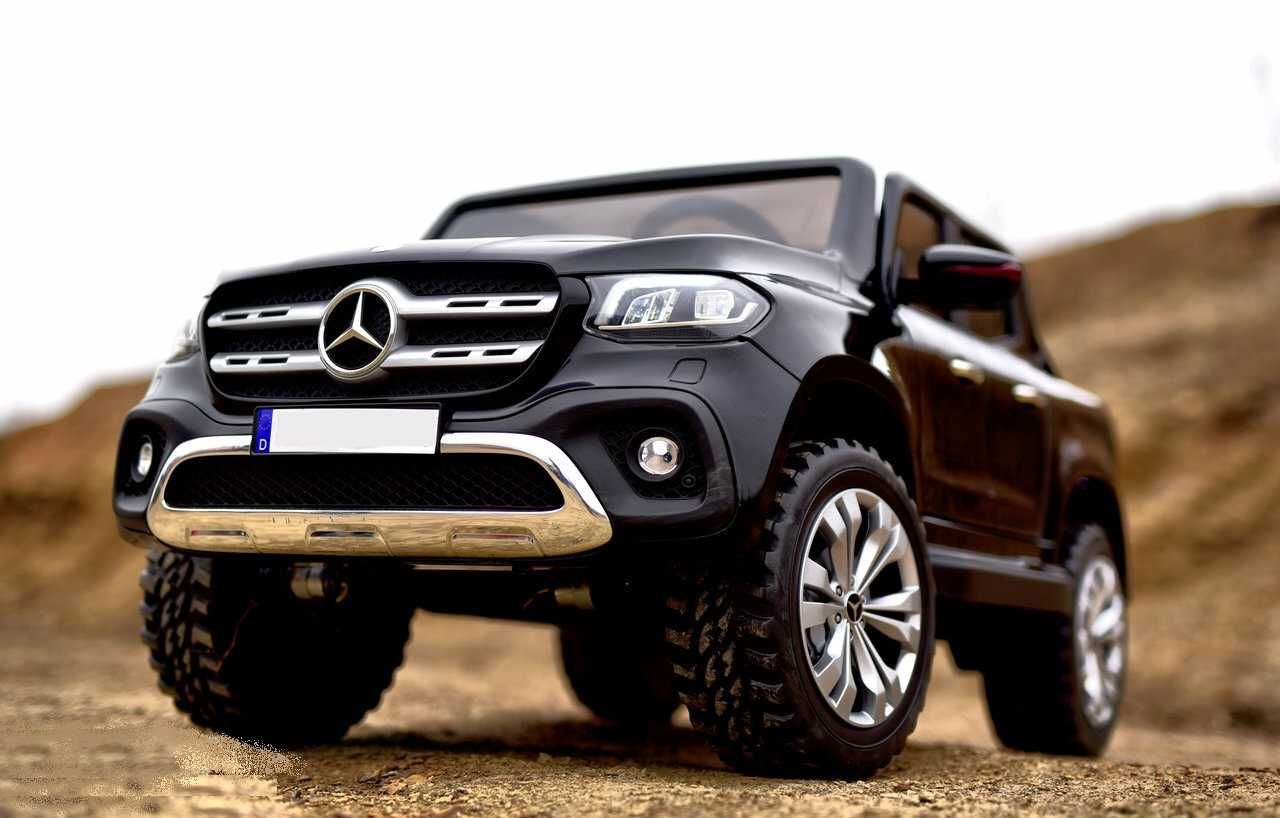 Pickup Terenowy MERCEDES X KLASA 24V 4x4 Auto AKUMULATOR Quad 2 DZIECI