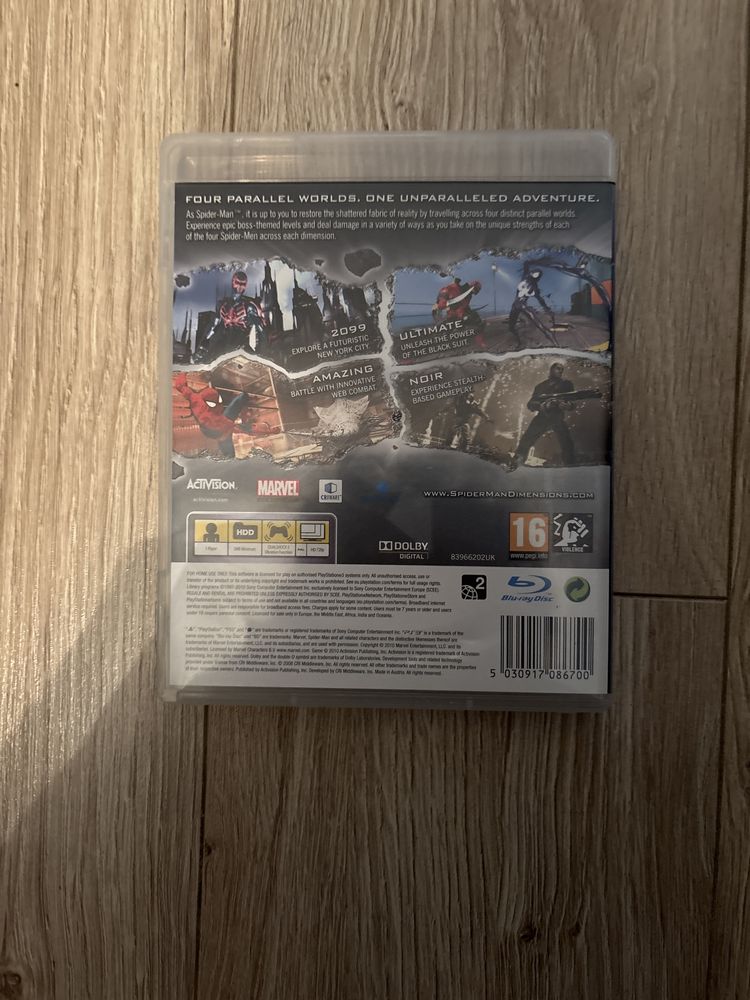 Spider-Man: Shattered Dimensions na PS3