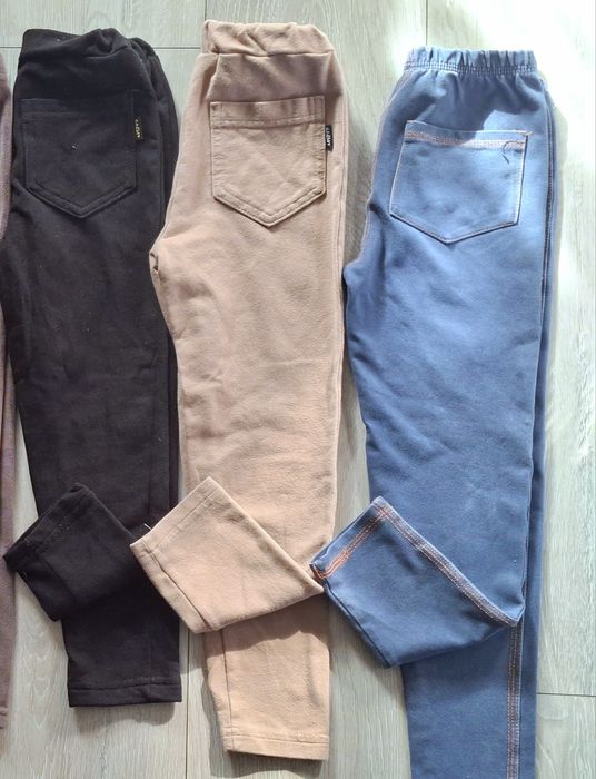 Spodnie dziewczęce 116