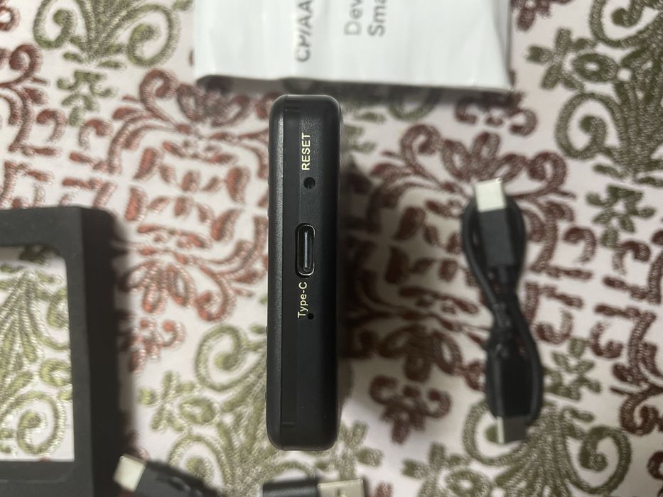 Бездротовий автомобільний адаптер Apple CarPlay та Android Auto