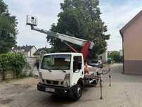 Nissan Zwyżka Podnośnik Koszowy MULTITEL MT 162 EX import Niemcy