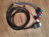 Kabel Component do konsoli Sega Dreamcast od Retro Gaming Cables (RGC)