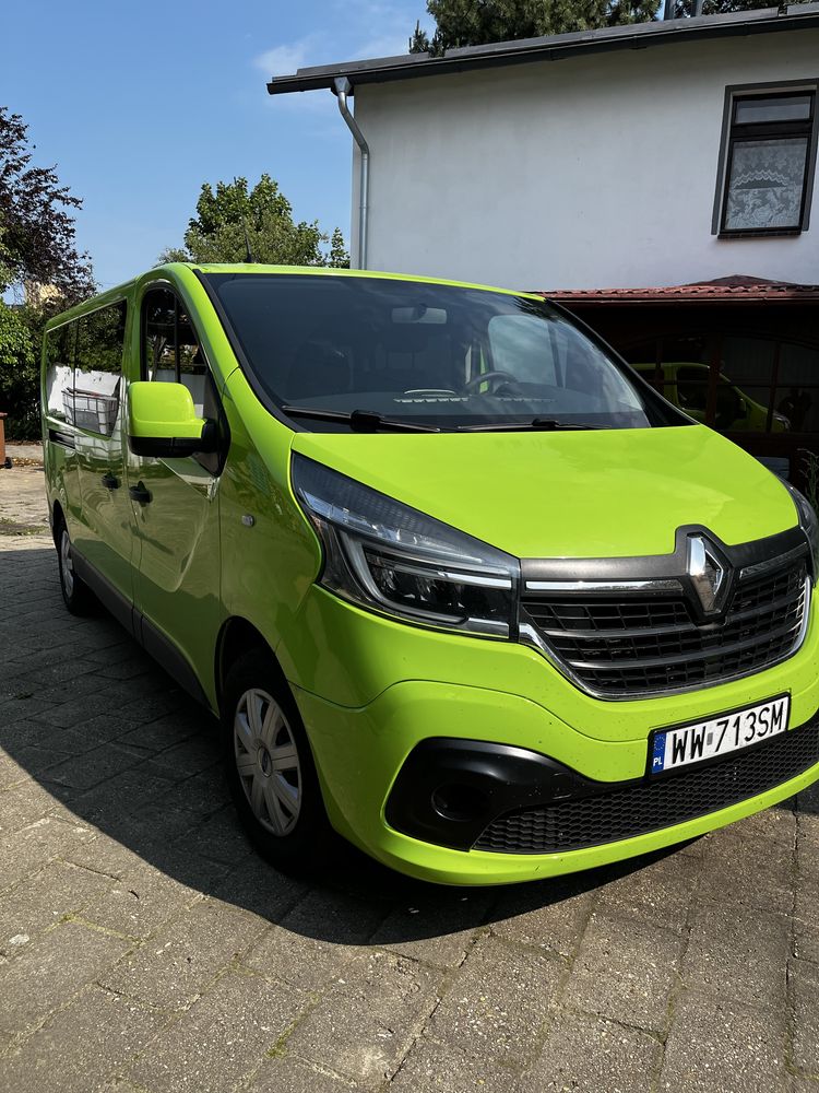 Renault Trafic long wynajem busa 9-cio osobowy od 200zł doba
