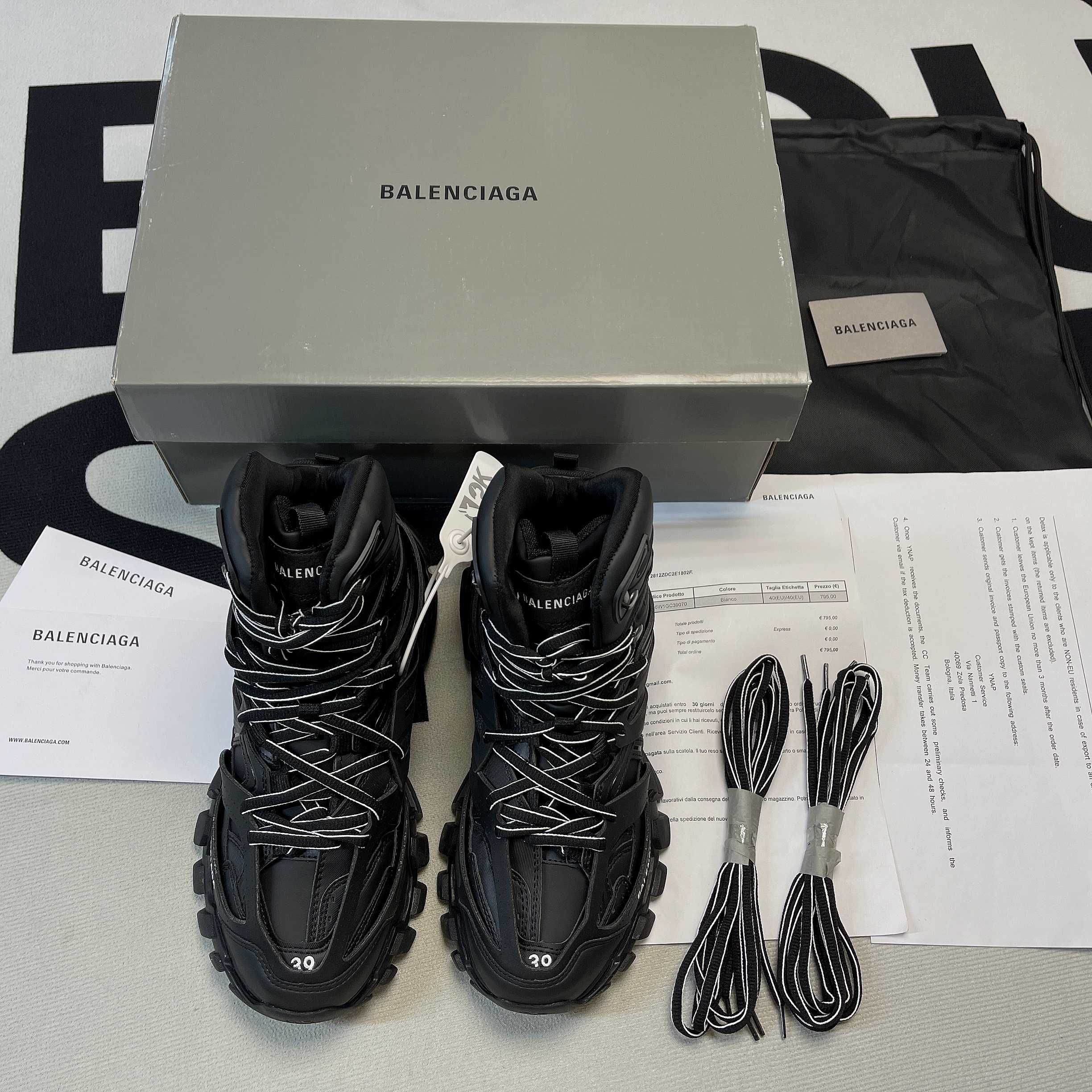 Buty Balenciaga Track Hike Black (35-46)