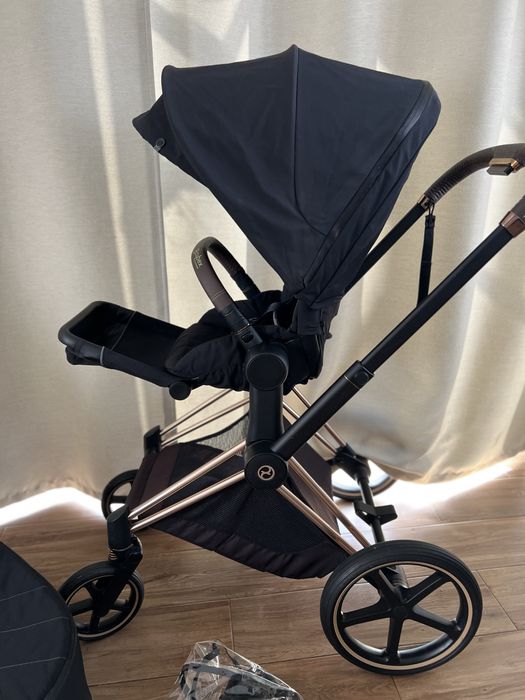 Wózek Cybex Priam 2.0 2w1 Czarny Golden Rose