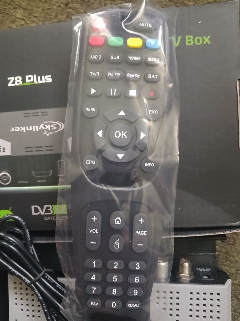 Skуlіnkеr Z8 Plus: ОТТ+DVB-S2+Т2 4K - Hуbrіd Smart ТV BОХ, Android 11