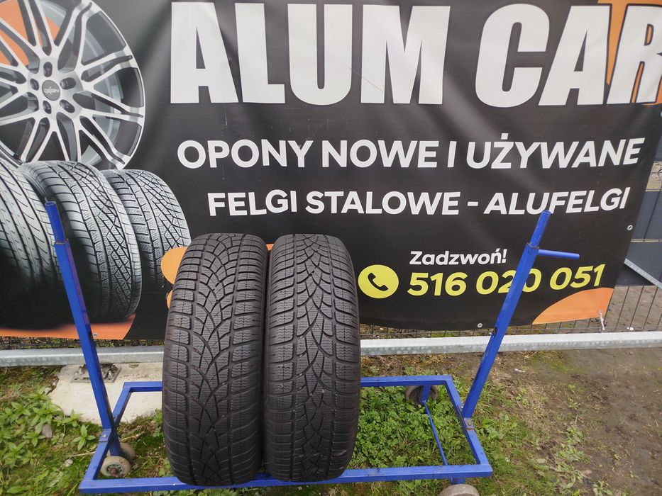 A187# Opony uzywane Zimowe Dostawcze 215/60/17"C Dunlop