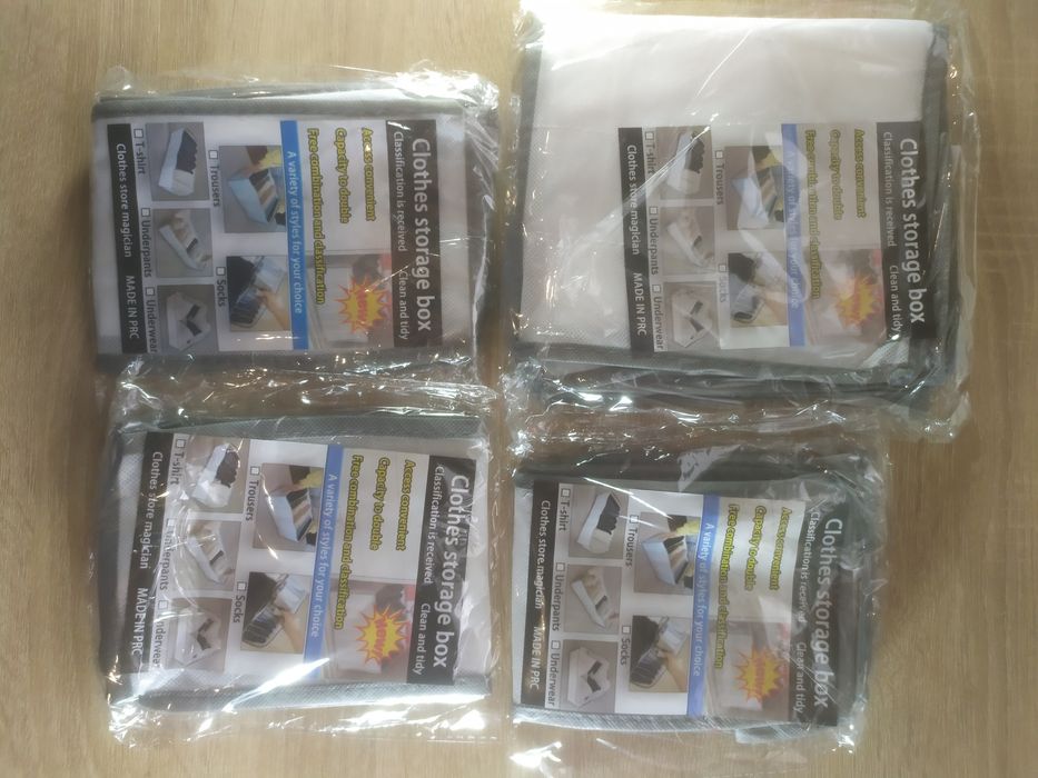 Набір органайзерів для одягу 4 предмета 8650