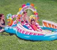 Дитячий водний надувний центр ігровий з двох басейнів + іграшки