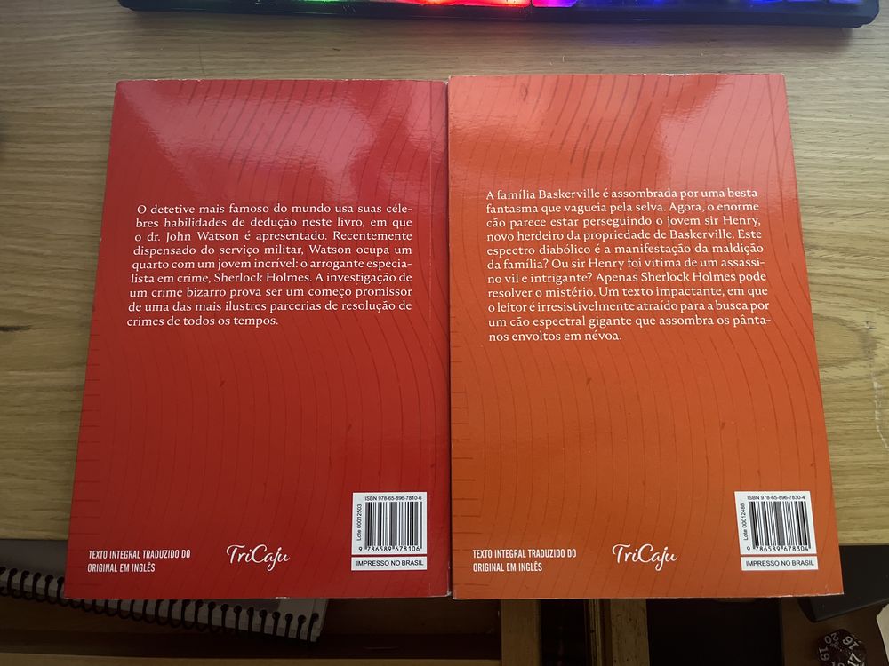 Livros Sherlock holmes (português do Brasil)