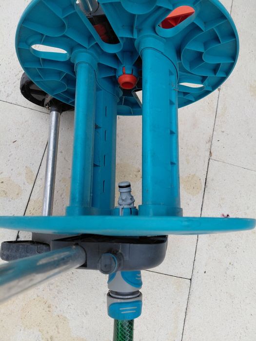 Kit rega enrolador + mangueira 20mts