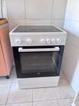 Fogão BEKO FSS67000GW (71 L - Elétrico de Vitrocerâmica - Branco)