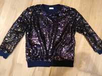 Cekinowa bluza NEXT 122 dla dziewczynki