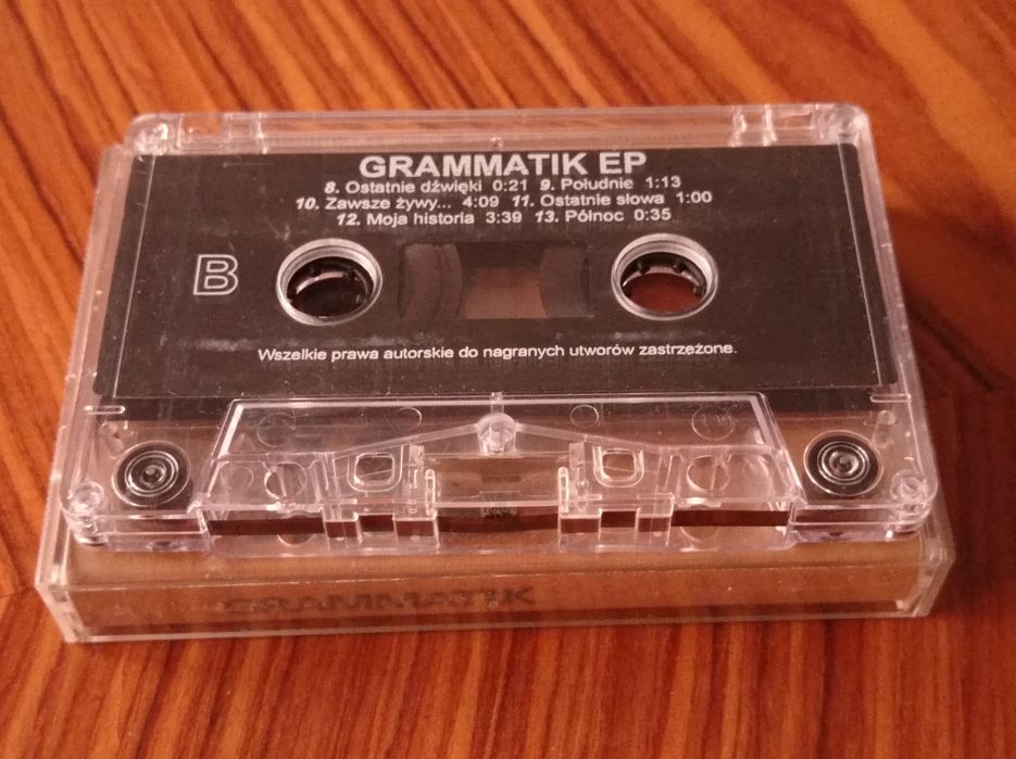 GRAMMATIK EP kaseta unikat 1 wydanie
