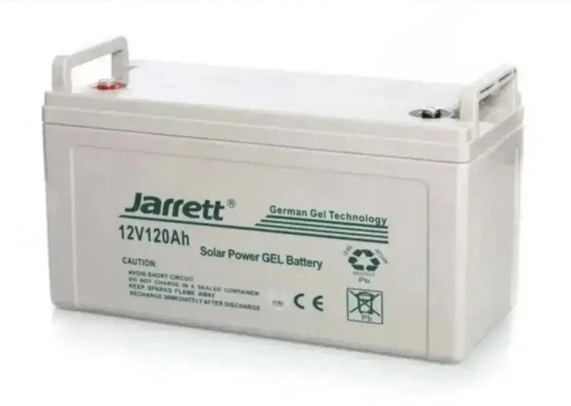 Аккумулятор гелевый Jarrett GEL Battery 120 Ah 12V,  для solar панелей