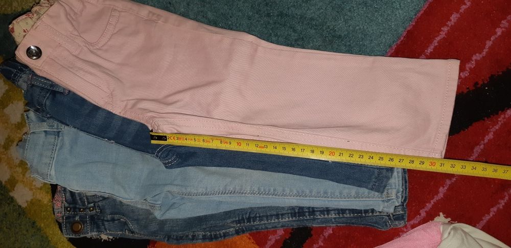 Spodnie jeansy rurki h&m 86