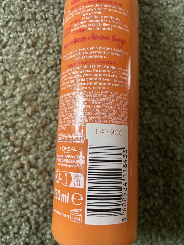 Loreal Elseve Dream Long spray ochrona termiczna 150ml 0204