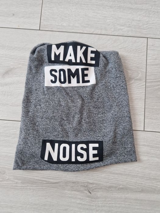 Szara czapka H&M Make Some Noise r 128 - 140