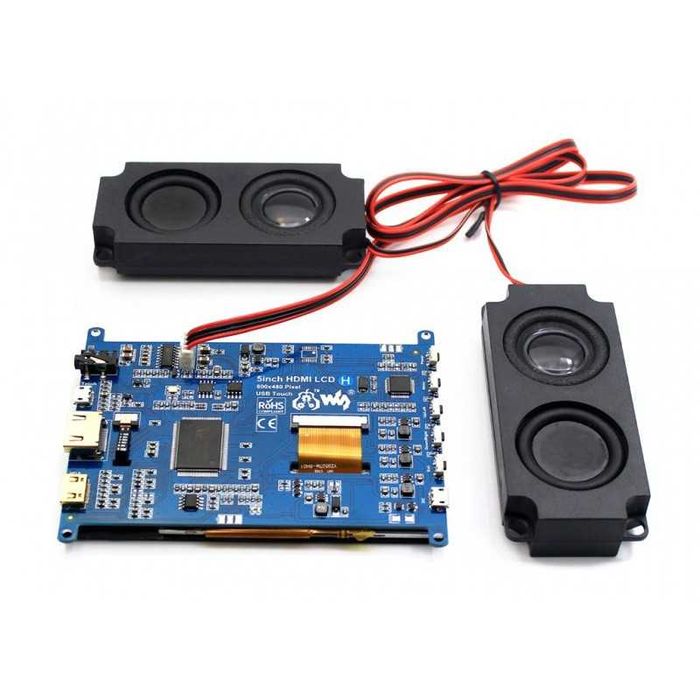 5" HDMI Дисплей сенсорний Waweshare (H)